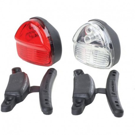ENSEMBLE DE FEUX REELIGHT SL150 FIXATION SUR ROUE AVEC AIMANT NOIR