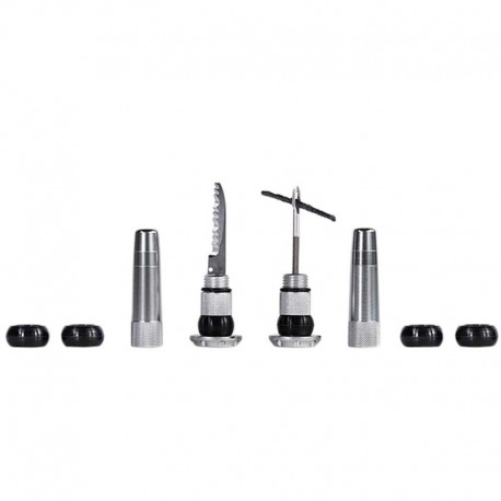 MUC-OFF WICKS KIT DE REPARATION TUBELESS POUR GUIDON GRIS