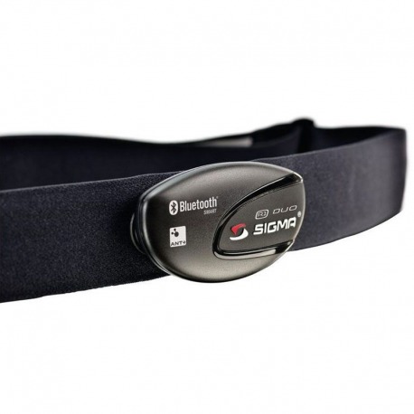 ÉMETTEUR DE FRÉQUENCE CARDIAQUE SIGMA R1 DUO COMFORTEX+ ANT+/BL