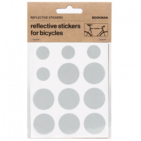 KIT AUTOCOLLANTS RÉFLÉCHISSANTS POUR VÉLO BOOKMAN BLA