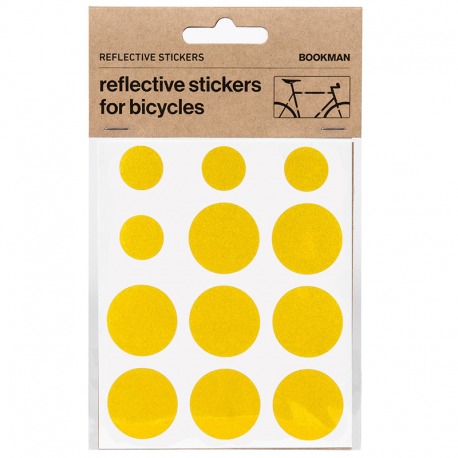 KIT AUTOCOLLANTS RÉFLÉCHISSANTS POUR VÉLO BOOKMAN AMA