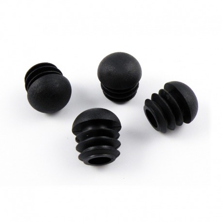 KIT 4 PROTECT.PERUZZO 30 DIAM.BIKE RACK ACIER NOIR