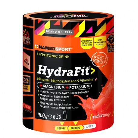 BOISSON SOLUBLE NOMME.HYDRAFIT ORANGE.ROUGE 400g(60U)