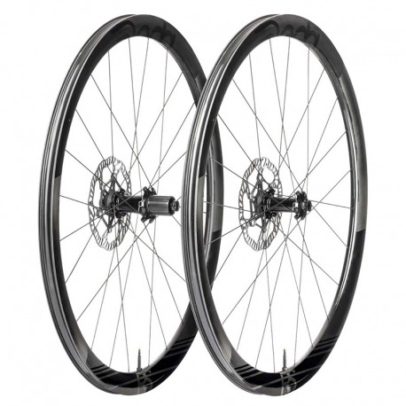 JEU DE ROUES DEDA RS4 CUB.DISC CL TLR XDR CARB.POB