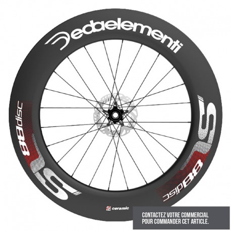 PAIRE DE ROUES DEDA SL88TDB TUB DISC CL SRAM XDR CAR.TEAM