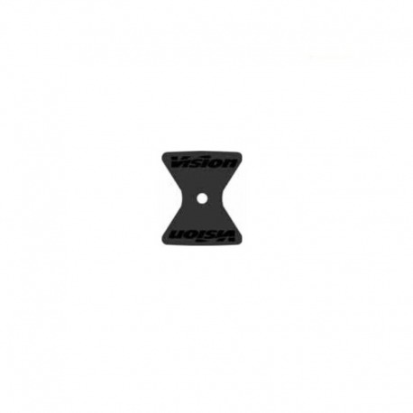 AUTOCOLLANT VISION POUR FIXATION DE VALVE NOIR/GRIS