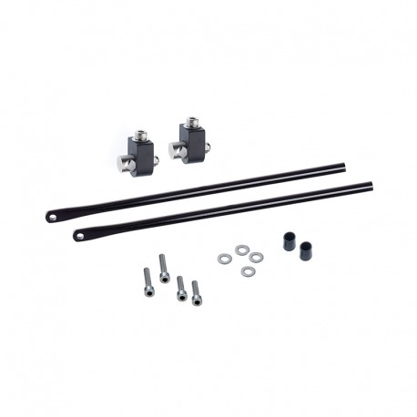 KIT DE MONTAGE TUBUS 2 VAR.190 mm+2 SILVER CLAMP.BLOCK
