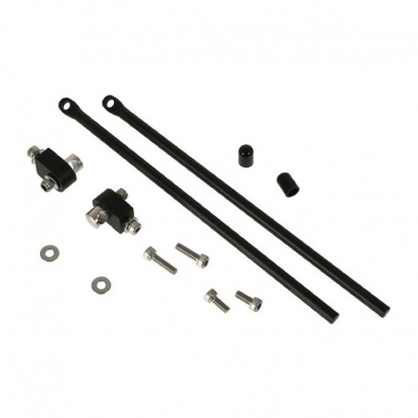 KIT DE MONTAGE TUBUS 2 VAR.240 mm+2 SILVER CLAMP.BLOCK