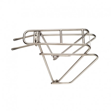 SUPPORT LOGO TUBUS EN ACIER INOXYDABLE 26-28\"