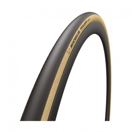 TUBULAIRE MICHELIN POWER CUP 700x25C NOIR/MARRON