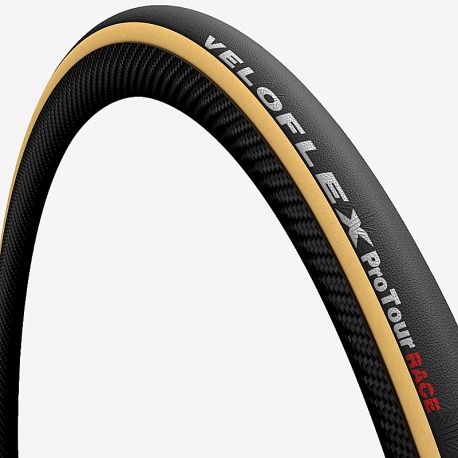 BOYAU VELOFLEX PROTOUR RACE 700x25 NOIR/BEIGE