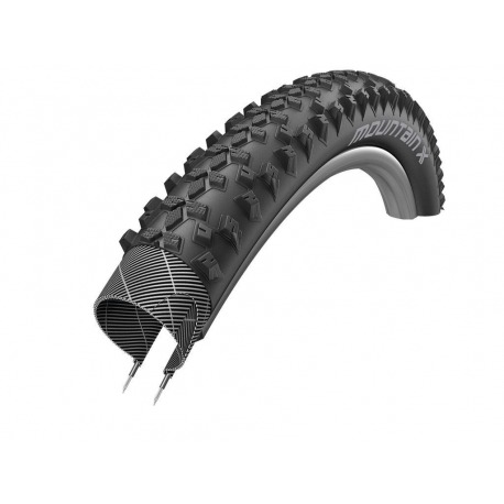 Pneu XLC MountainX 42-622 28.x1.60 noir