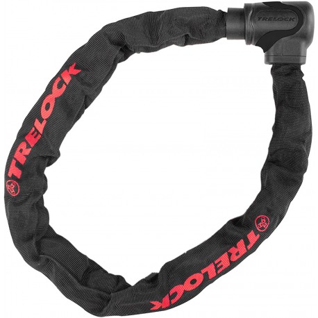 CHAINE CADENAS TRELOCK BC 600 100cm 9mm NOIR/ROUGE