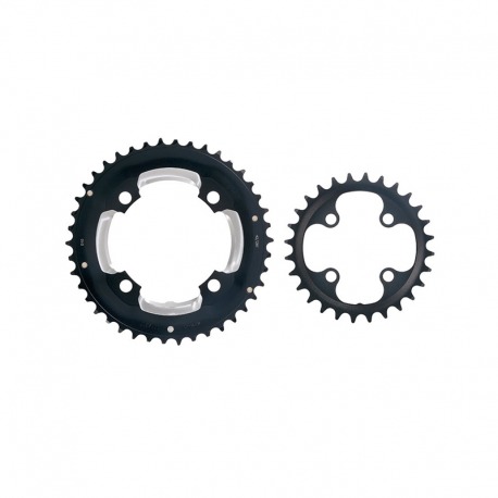 JEU DE PLATEAUX E-BIKE FSA BROSE 104/64BCD 4ARMS 38x24T NOIR