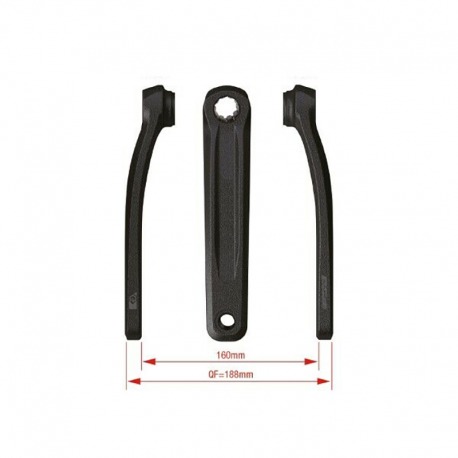 JG.BIELAS FSA CK-751/IS E-BIKE BOSCH GEN4 160 AL.N