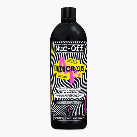 BOUTEILLE DE LUBRIFIANT POUR CHAÎNE MUC-OFF LUDICROUS 1L