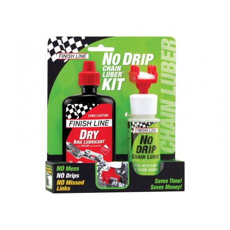 FINISH LINE COMBO NO DRIP CHAIN LUBRIFIANT + LUBRIFIANT SEC