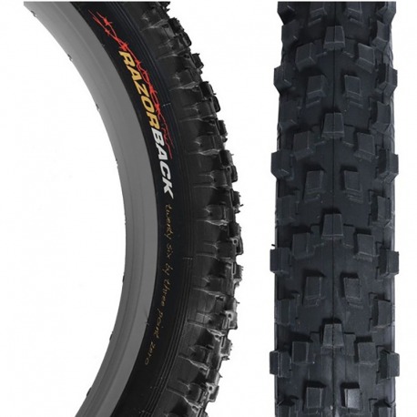 PNEU QU-AX POUR MONOCYCLE DE DESCENTE 20x2.5 NOIR