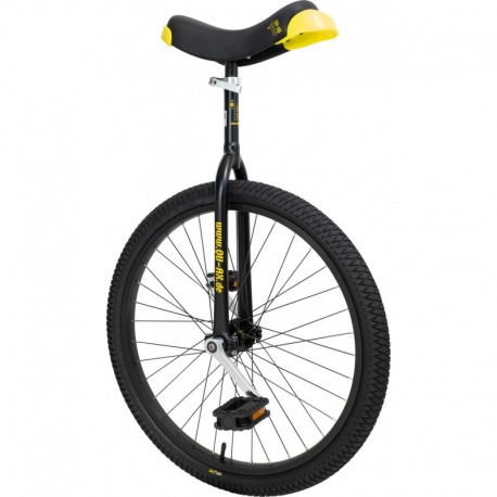 MONOCYCLE QU-AX LUXUS 507mm 24 NOIR/JAUNE