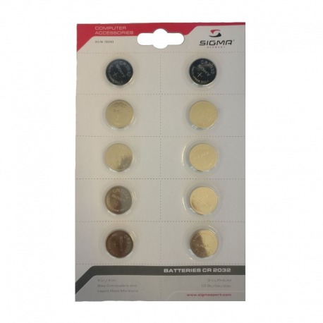 SIGMA CR 2032 PILE AU LITHIUM 3V (PACK DE 10 UNITÉS)