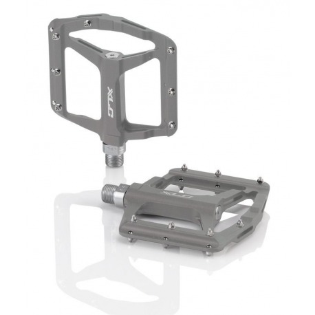Pédale plate-forme XLC PD-M20 aluminium, titane, 306 g