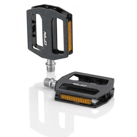 Pédale plate-forme XLC PD-M21 Aluminium, Noir, 316g