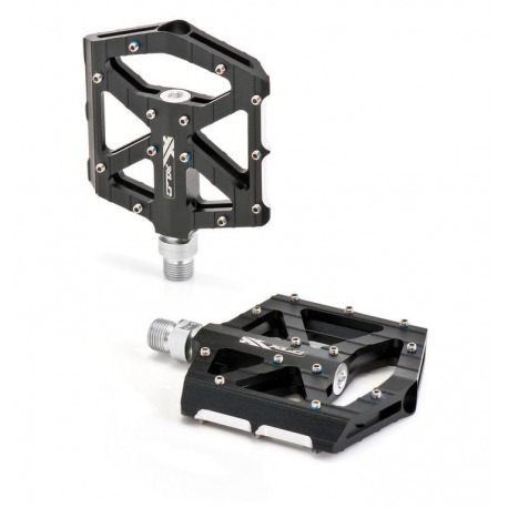 Pédale XLC BMX Freeride PM-M12. noir/argenté