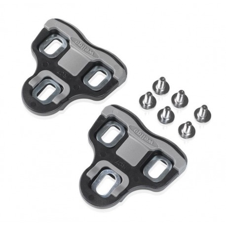 Cales XLC PD-X05 adaptées par ex. Pédale XLC Look, 0°, noire