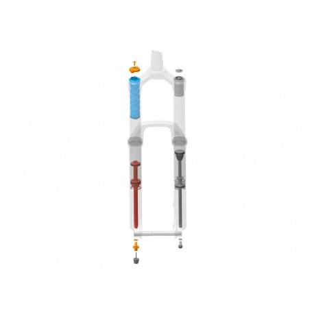 RockShox MO-CO CARTOUCHE DE RÉVÉLATION MANUELLE 2018