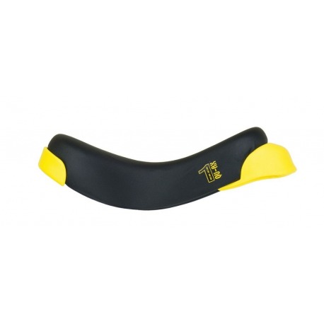 Selle QU-AX Luxus noire avec grip 2000 pour roue simple