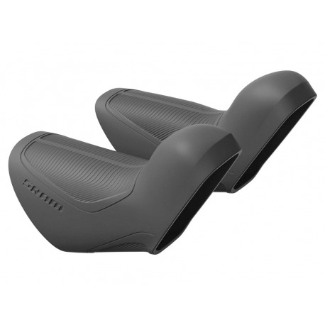 SRAM REC RUBBER DOUBLE LEVIER ROUGE E-TAP NOIR (PAIRE)