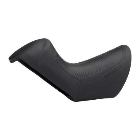SRAM REC RUBBER DOUBLE LEVIER ROUGE E-TAP HYDRO NOIR (PAIRE)