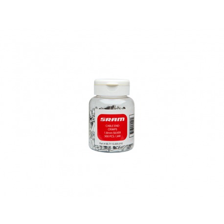 SRAM CABLE DE FREIN TERMINAL 1.8 ARGENT 500 u.