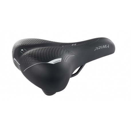 Selle Bassano Prima Trekking selle noir, Uni, 260x183mm, 365g
