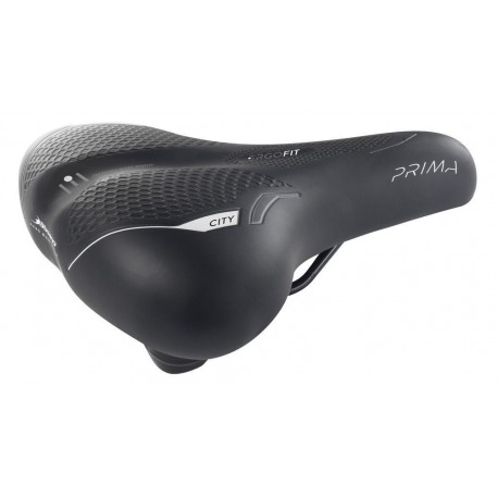 Selle Bassano Prima City Selle noir, Uni, 260x215mm, 408g