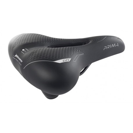 Selle Selle Bassano Prima City noir, Uni Air, 260x215mm, 408g