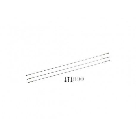ZIPP RADIO 224MM CX-RAY ARGENT DROIT (3UDS)**