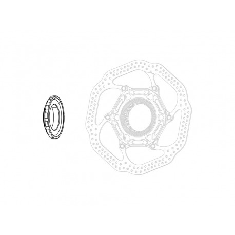 VERROU DE DISQUE SRAM CENTERLOCK LOGO SRAM (1UD)