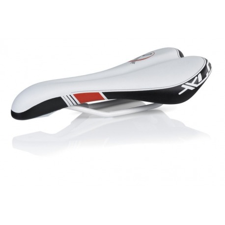 Selle XLC VTT/ATB Sport SA-S04 Unisexe, 275x135mm, Blanc/Noir315 g