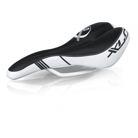 XLC VTT/ATB Sport SA-S06 Selle Unisexe, 275x135mm, Noir/Blanc 330g