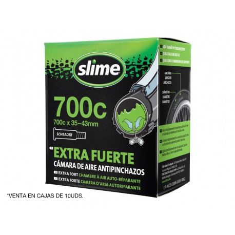 CHAMBRE ANTI-CREVAISON SLIME 700 GRAVIER 700 X 35-43 SCHRADER