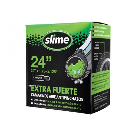 CHAMBRE ANTI-PERFORATION SLIME 24 x 1.75 - 2.125\"
