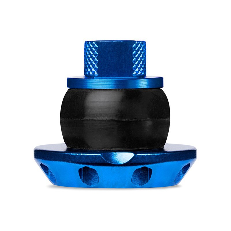 BOUCHONS DE GUIDON MUC-OFF DISC ALUM.BLEU (24 PAIRES)