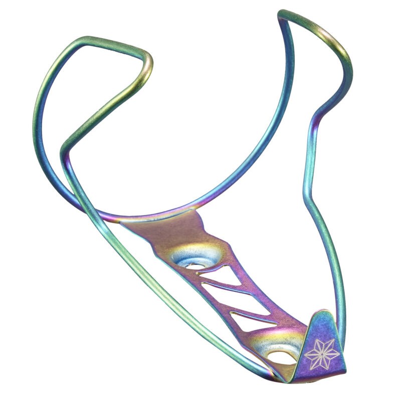 PORTE-BIDON SUPACAZ TIFLY TITANE ARC-EN-CIEL