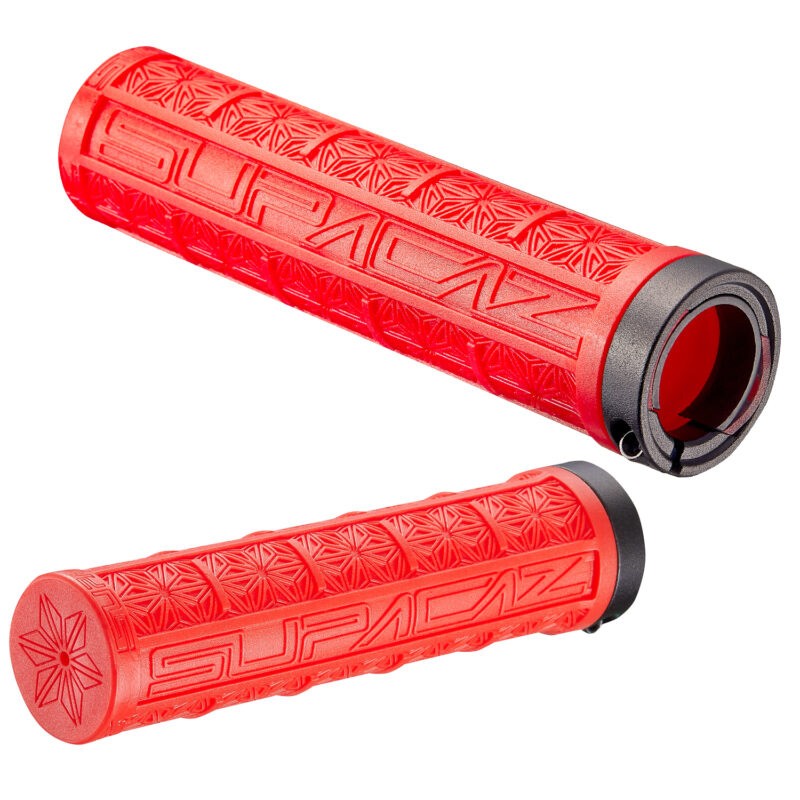 GRIP SET SUPACAZ GRIZIPS 32mm ROUGE