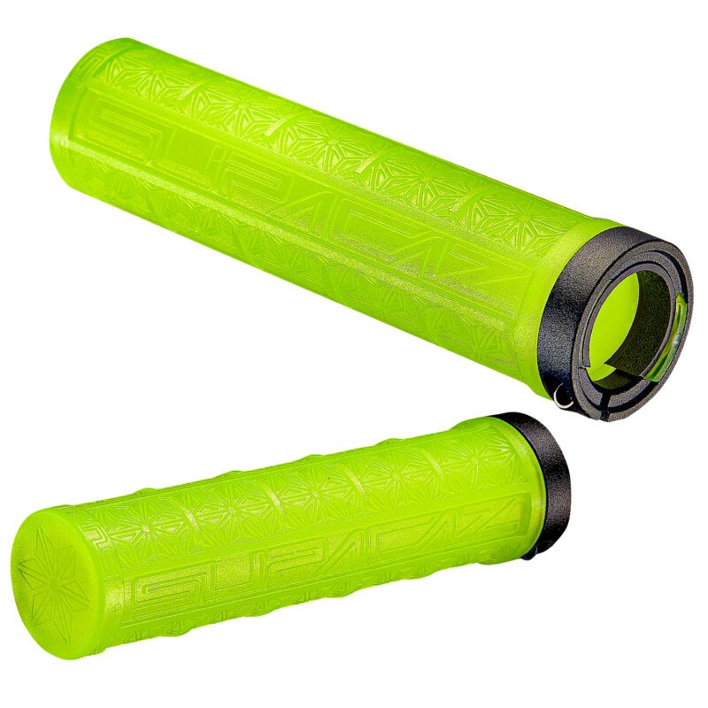 SUPACAZ GRIZIPS 32mm JAUNE FLUO GRIP SET