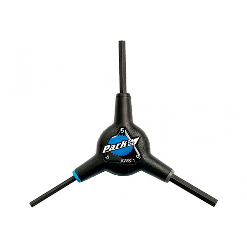 PARK TOOL AWS-1 CLÉ ALLEN TRIPLE 4.5.6 MM