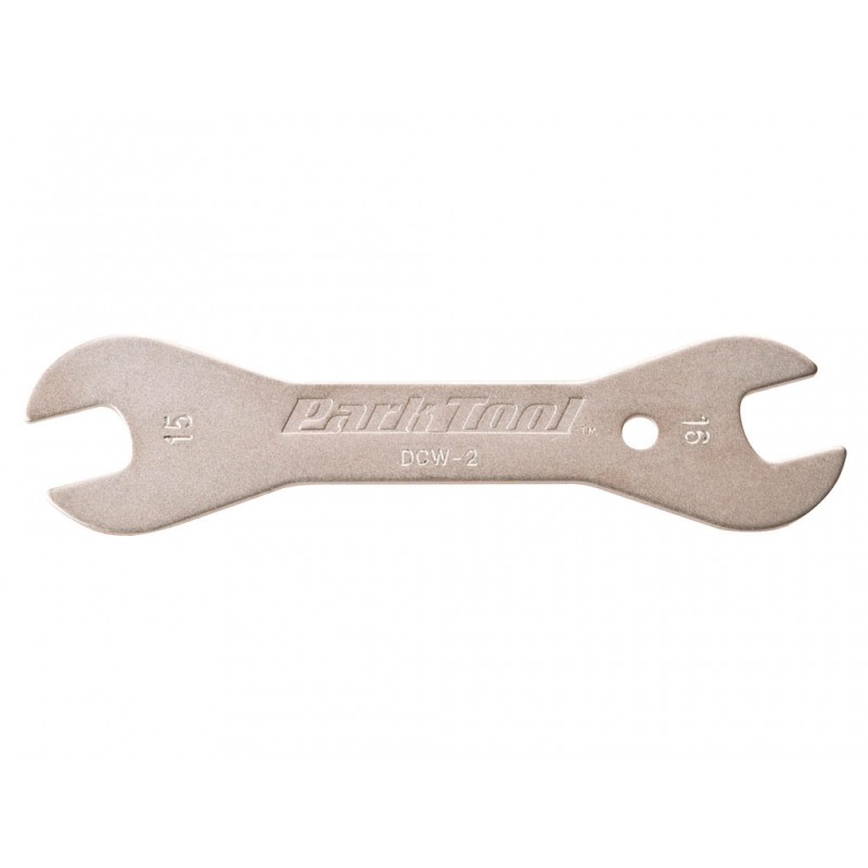 PARK TOOL DCW-2 CLÉ À DOUBLE CÔNE 15 MM & 16 MM
