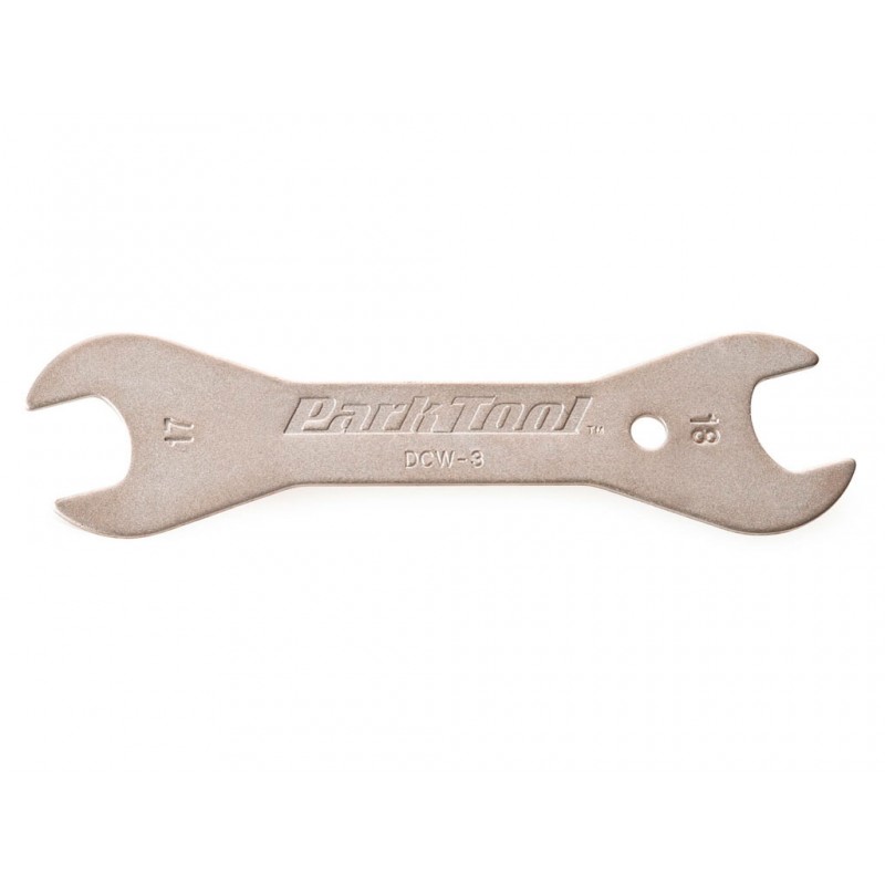 PARK TOOL DCW-3 CLÉ À DOUBLE CÔNE 17 MM & 18 MM