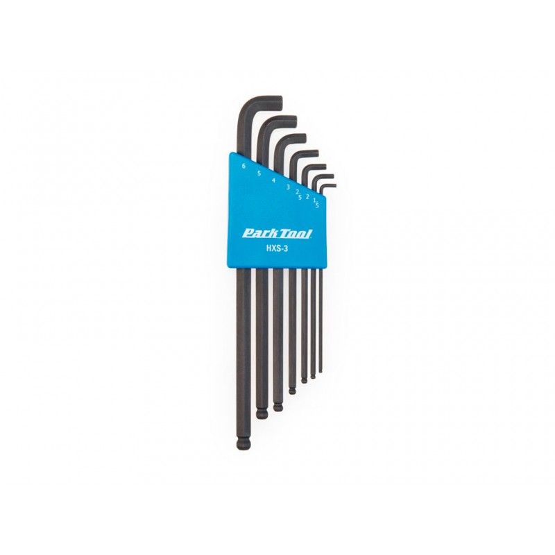PARK TOOL HXS-3 JEU DE CLÉS ALLEN COURTES COUDEES